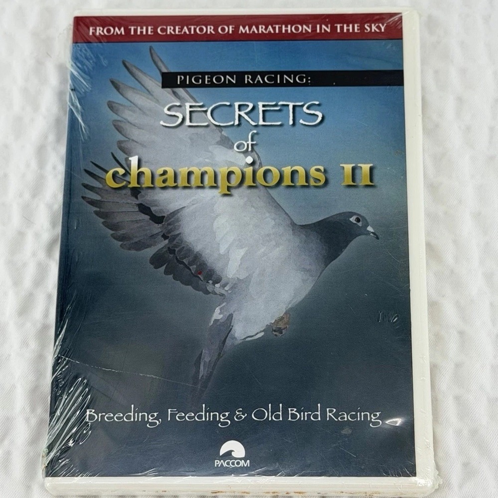PACCOM Pigeon Racing Secrets of Champions II DVD New Sealed OOP Rare